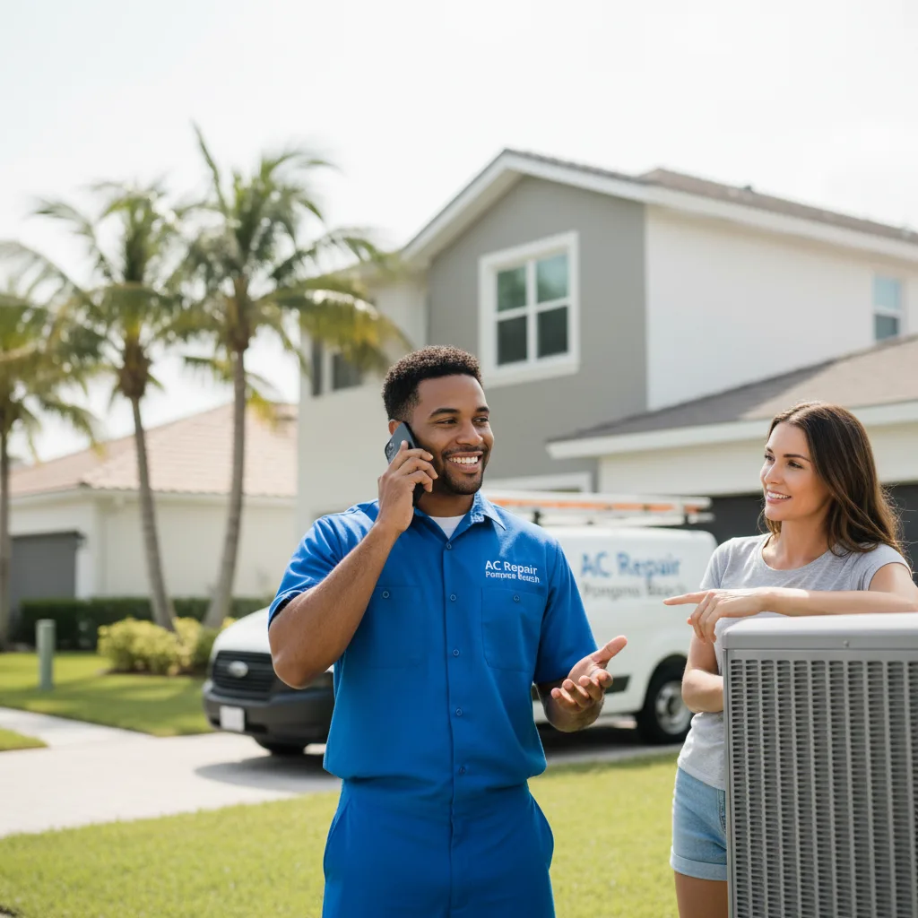 AC Repair Pompano Beach customer support in Farmville